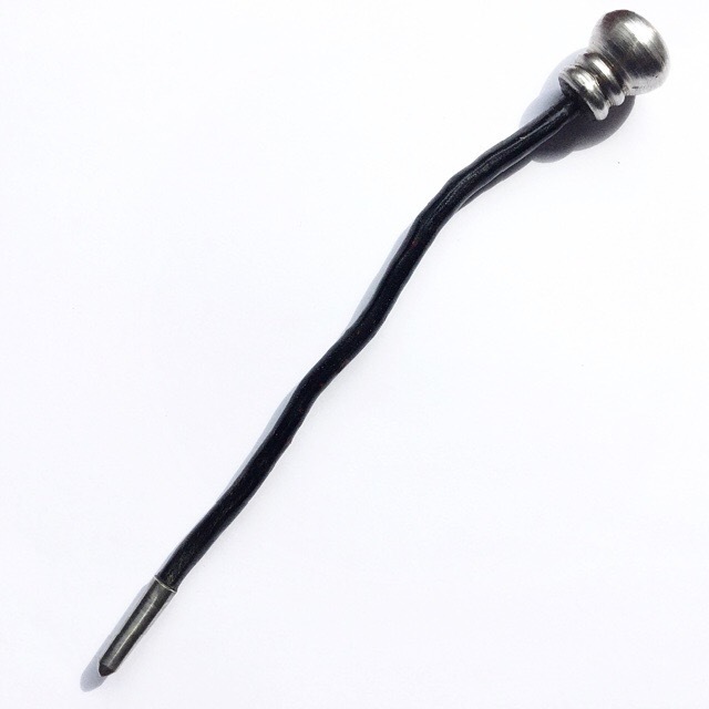 Mai Dtapot Por Gae - Black Coral Hermits Staff Magic Wand 9 Inches - Protection from Enemies &amp; Black Magic - Ajarn Chum Chai Kiree