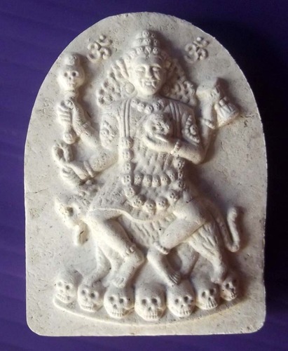 Maha Phudtaesworn (Shiva) - Bestower of Blessings - Nuea Pong Maha Taep Roey Ploi (sacred powders with semi precious gem pieces) - Pra Ajarn Taep Pongsawadarn