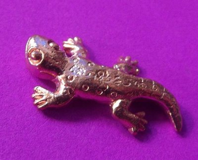 Dtugkhae Aathan Maha Lap (sorcerous lucky lizard) - &#39;Run Pokasap&#39; (Wealth and Belongings Edition) 2554 BE (2011)  - Luang Por Lum - Wat Samakee Tam