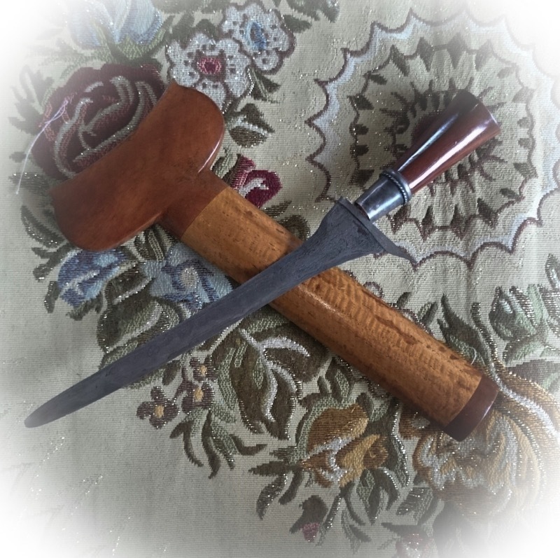 Thai Keris Dae Bae style - Ancient Blade with Wooden Sheath and Silver Bound Plain Hilt