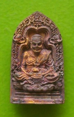 Pra Luang Por Tuad - Nuea Tong Daeng Tuean - Run Por Tan Khiaw Upbathamp &#39;54 - Wat Huay Ngo