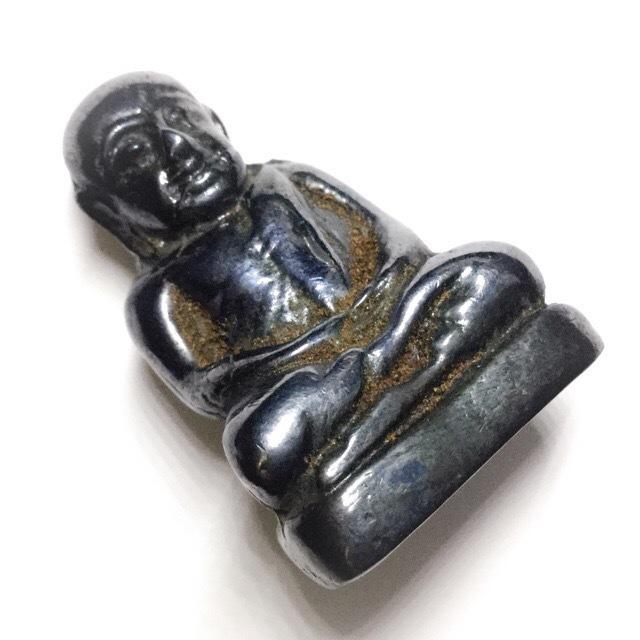 Pra Luang Por Ngern Lek Lai Bucha Statuette - Luang Por Huan - Wat Putai Sawan 2548 BE