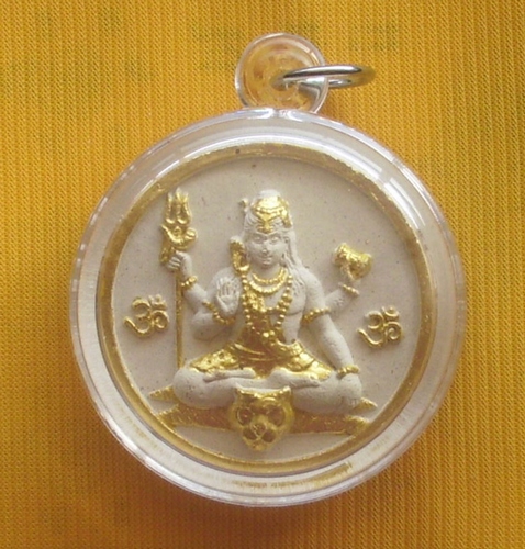 Song Maha Taep Pra Isworn - Prapikanes (Shiva and Ganes amulet) - Nuea Pong Wan 108 - Kroo Ba Subin