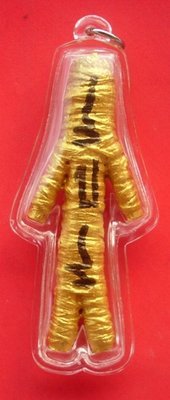 Hun Payont Baeb Boran Fang Takrut 1 Dork - first edition (Gold Version) - Ancient formula Hun Payont effigy - Luang Por Bpun Tammabalo