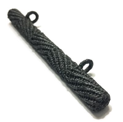 Takrut Tone Mad Chueak Long Rak 5 Inch Yantra Scroll Spell - Cord Wrapped with Black Herbal Lacquer - Luang Phu Yaem Wat Sam Ngam