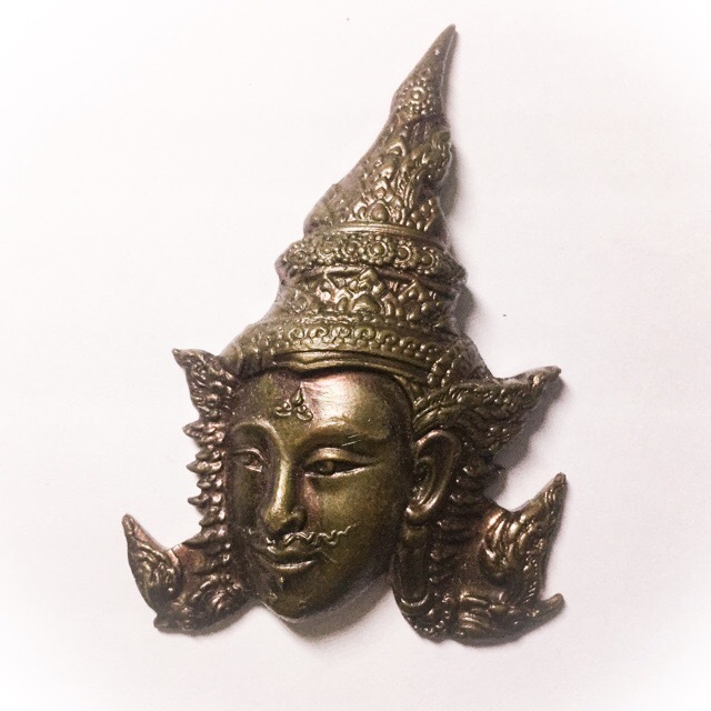 Pralaks Hnaa Tong Deity (Lakshman) - Nuea Tong Daeng Nork Pasom Chanuan Gao - Luang Phu Ka Long (Khiaw Gaew) - Wat Khao Laem 2550 BE