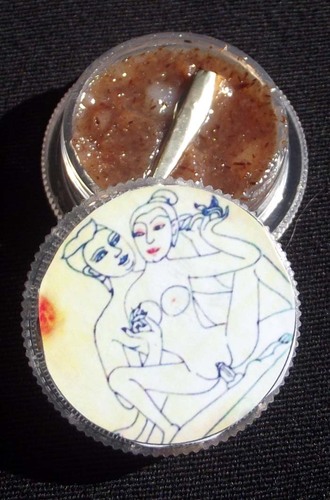 See Pheung Yoni Maha Sanaeh - Authentic Laoatian Prai Oil Vulva Ointment with Takrut Spell - Por Yai Porn Khmer