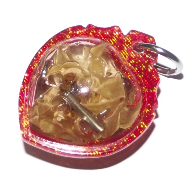 Hua Jai Rak Sorn Rak Maha Sanaeh (Orange Frame) - Rak Sorn Flower in Nam Man Chang Pasom Khloeng + In Koo + Takrut Na Jang-Ngang - Ajarn Prodt - Samnak Sanaeh Kobutra Hua Jai Rak Sorn Rak Maha Sanaeh (Orange Frame) - Rak Sorn Flower in Nam Man Chang Pasom Khloeng + In Koo + Takrut Na Jang-Ngang - Ajarn Prodt - Samnak Sanaeh Kobutra