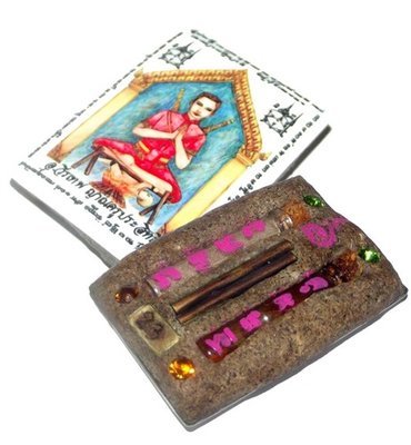 Khun Phaen Yang Kumarn Pim Yai Ongk Kroo #13 - Only 99 Made - Nuea Pong Look Krok, Ploi Sek, Nam Man Prai - Kumarn Bone Powder, Gems, Prai Oil, Pong Sanaeh - Ajarn Wirataep + 7 Great Masters