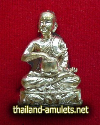 Pra Sivali Jok Badtr (Sivali Arahant eating from almsbowl) - Nuea Nava Loha Gae Ngern (nine sacred metals with high content of pure silver) - Run Wai Kroo 2554 BE - Kroo Ba Krisana Intawano