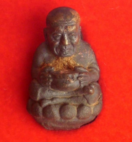 Roop Lor Boran Luang Por Tuad Bao Tup Pim Badtr Dto (large almsbowl hammered base) - Nuea Maha Chanuan (Dtok Nam Rerk) - Ajarn Daeng Opaso - Wat Rai (Pattani) code 1286