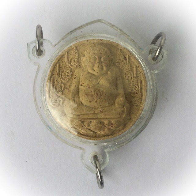 Pra Sangkajjai Udom Choke - Nuea Wan Khaw - Traimas 2550 BE Edition - Luang Phu Ka Hlong
