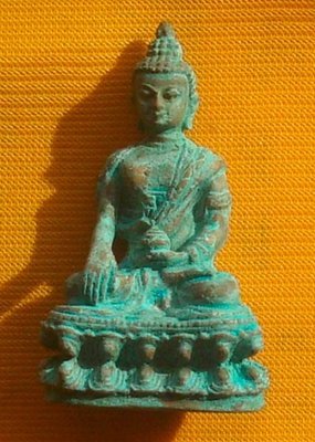 Pra Kring Nuea Nuea Sanim Khiaw - Run Sao Ha Maha Sethee (without case) - Luang Phu Nong Wat Wang Sri Tong