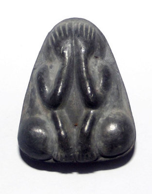 Pra Pid Ta Takua Gao Nom Kwai (Pim Yai) - Southern Khao Or Style Leaden Amulet (Large Size)- &#39;Por Tan Nam Run Sorng&#39; (2nd edition) - Wat Don Sala 2555 BE