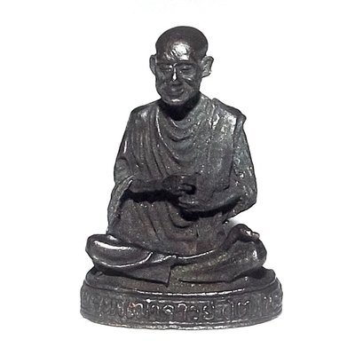 Roop Lor Somdej Pra Puttajarn (Dto) Prohmrangsri Wat Rakang Kositaram Anusorn 118 Pi Edition Loi Ongk Statuette 2533 BE
