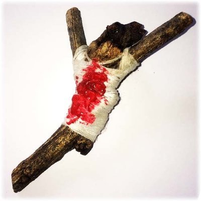 Hun Payont Mai Ga Fak Rak - Enchanted Sacred Treewood Spellbound Ghost Soldier effigy - Por Tan Kloi - Less Than 2 Dozen Made