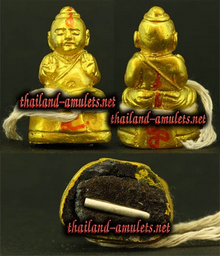 Kumarn Tong Nopparit  with Gaya Siddhi elements) - Dtai Thaan Ud Pong Aathan Fang Takrut - Luang Por Sri Mueang - Wat Kantod