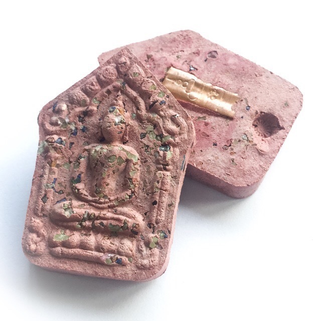 Khun Phaen Prai Taewa Taep Bancha Commanding Angel of Mercy Amulet - Seduction Through Convincing Speech - Pink Prai Powders Takrut and Sacred Elements - Pra Ajarn Oe Putto Raksa