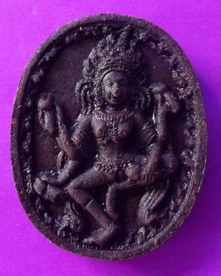 Mae Yua Mueang Maha Sanaeh &#39;Ongk Kroo&#39; - Love Charm, Gambling and Business amulet - 2 Takrut + Chin Aathan Relic insert - Luang Ta Liang - Wa Khao Rang