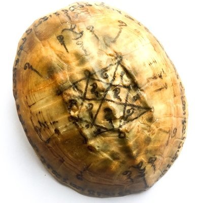 Tao Ruean Maha Pokasap Jarn Mer Temple Turtle Shell with Handmade Magic Spell Inscriptions - Luang Por Prohm Wat Ban Suan