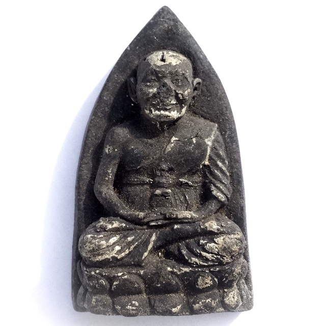Pra Luang Por Tuad Pim Tao Reed Jumbo 2537 BE - 1 Takrut Narai Plaeng Roop - Sacred Kakyayaks Earth - Ajarn Nong - Wat Sai Khaw