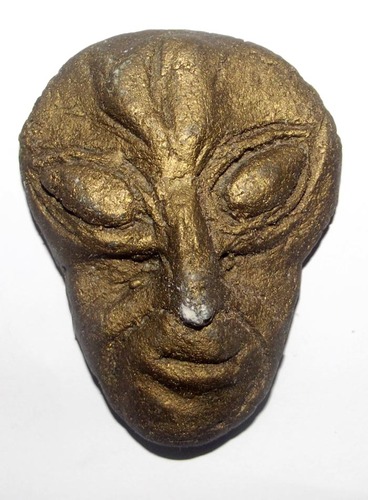 Hnaa Gaag Don Phii Bin Palang Jakrawal - 7 x 5 Cm - Pimp Dtang Manus Dtang Midti (Alien Dimension Being) - Luang Por Kane - Wat Koh Phu.