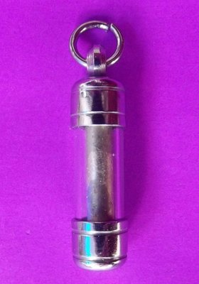 Takrut Banya Wai - Fast Wise Mind Takrut for successful studies (casing included) - Luang Phu Yuang - Wat Na Tang Nai - 999 Takrut made