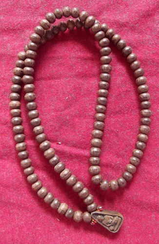 Prakam Mai Makham Prong Fa Saksit - Sacred Tamarind Tree Buddhist Rosary (Medium Size Unisex) with Guru Monk - Luang Por Sosingsi - Blessed &amp; Empowered for over 8 Years by Pra Ajarn Oe Putto Raksa