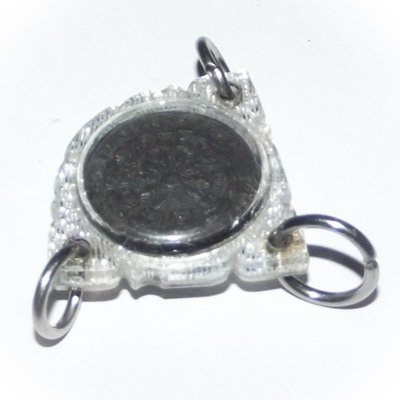 Ngop Nam Oy Nuea Chin - Sugar Cake Buddha Yantra Amulet - Luang Por Daeng Wat Tung Kork (2440 - 2510 BE)