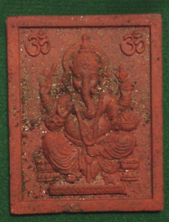 Tep Maha Normo and Ganesh amulet for riches and success