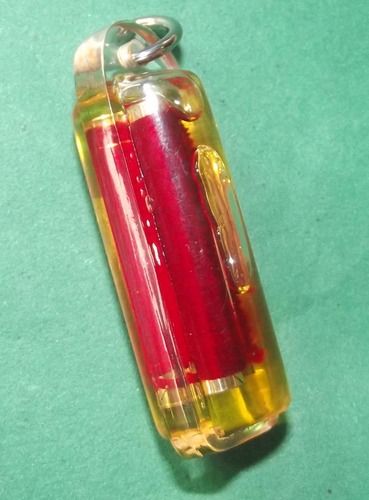 Takrut Sam Sanaeh - Liam Nam Man Sanaeh (Triple Takrut charms in Metta Oil for Good Business and attraction) - Ajarn Kom Traiwaet - Asrom Baramee Por Gae (Supannburi)