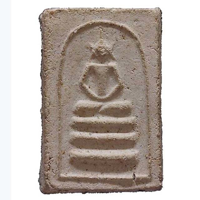 Pra Somdej Taewada Pim Yai Ongk Kroo Niyom 2485 BE Takrut Koo in Silver Frame - Luang Phu Nak Wat Rakang