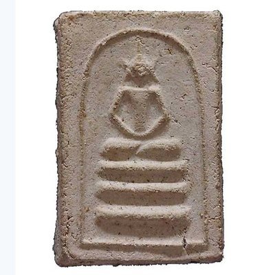 Pra Somdej Taewada Pim Yai Ongk Kroo Niyom 2485 BE Takrut Koo in Silver Frame - Luang Phu Nak Wat Rakang