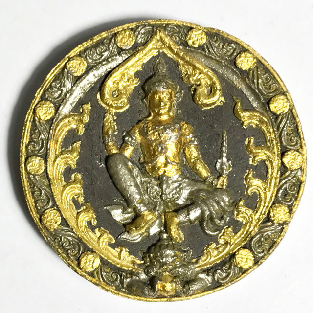 Taep Jatukam Ramataep Yod Nam Tip 2550 BE Nuea Dam Bad Tong Kroo Ba Krissana Only 50 Amulets Ever Made