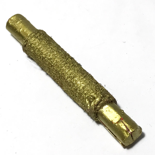 Takrut Kon Nuea Duang Bon Dtaek - Master of the Gambling Dens Amulet 59 Ghosts Powder Filled - Kroo Ruesi Akaradech