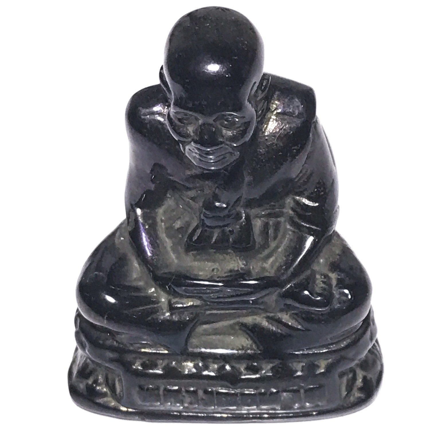 Luang Por Tuad  Lek Lai See Peek Malaeng Tap 1.6 x 1.2 Inches - Luang Por Prohm, Kloi, Iad + Khao or Masters