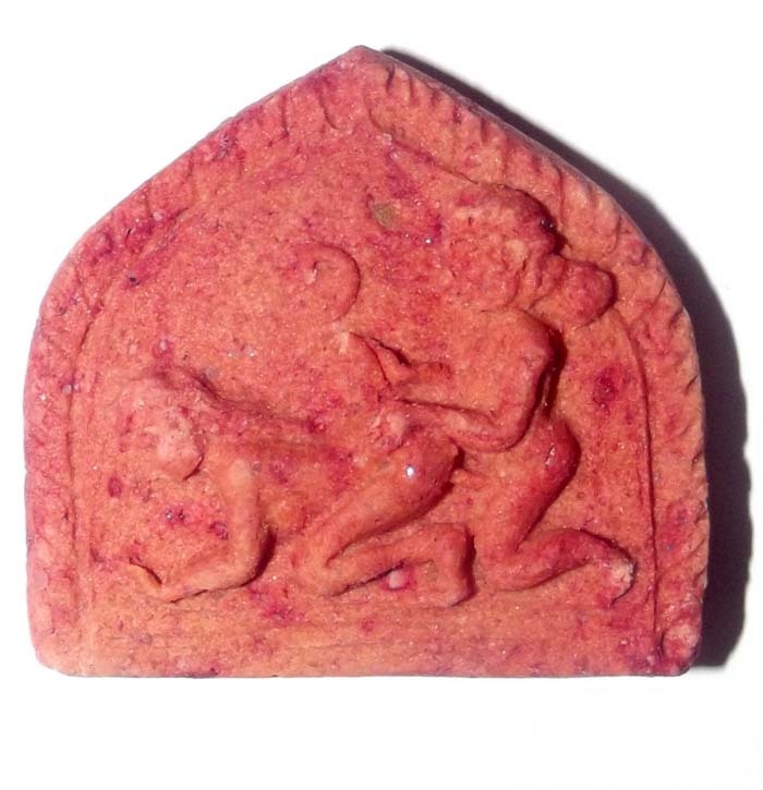 Choo Chok Khor Dai 'Ongk Kroo Pised' - 99 Ghost Red Prai Powders + Ban Neng Bone + Dancing Deva Gem + Takrut - Gambling and Love Charm - Ruesi Masia 2554 BE