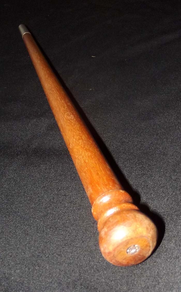 Mai Tao Gayasit Dton Khee Dtaay Plai Khee Bpen 2524 BE - Sacred Magic wand 13 Inches long - Protection from Enemies and Black Magic - Ajarn Chum Chai Kiree
