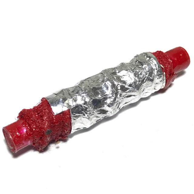 Takrut Gao Nai Bon Ud Pong Prai Ha Sip Gao Dton 59 Gambling Ghost Whisperers Powder Filled - Ajarn Phu Ee