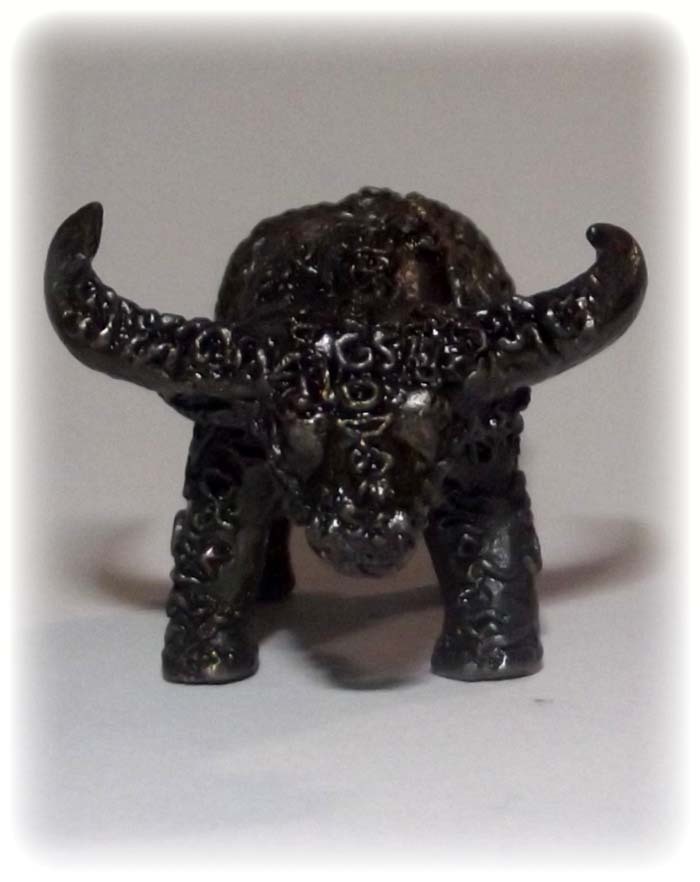 Kwai Tanu Anti Black Magic Protection and Bringer of Sustenance - Serb San Dtamnan Luang Por Noi edition 2555 BE - Takrut Hua Jai Kwai Tanu Pork Krang Putsa - LP Jerd, Suan Badibat Tam Po Sethee