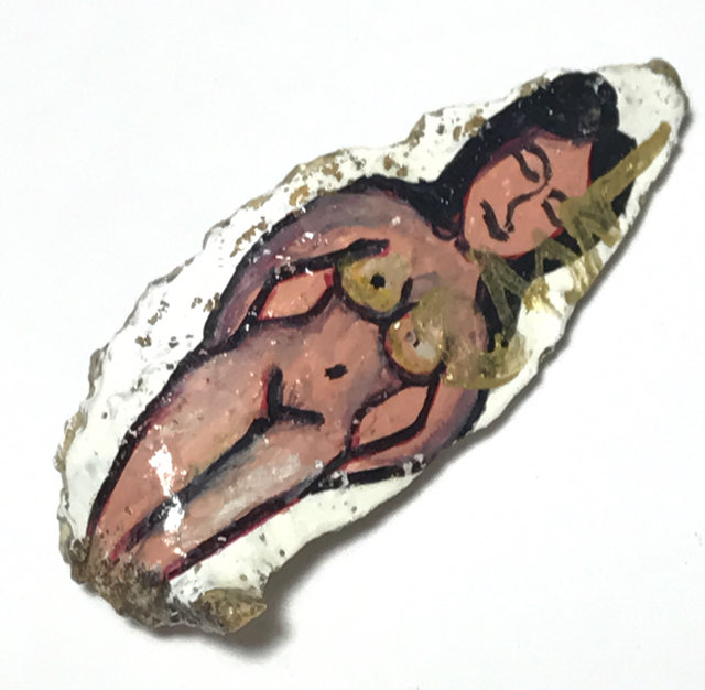 Chin Aathan Ban Neng Mae Nang Prai Kote Hian Khmer Ghost Bone Carving 4.5 Cm - Ajarn Surak Khmer Necromancer