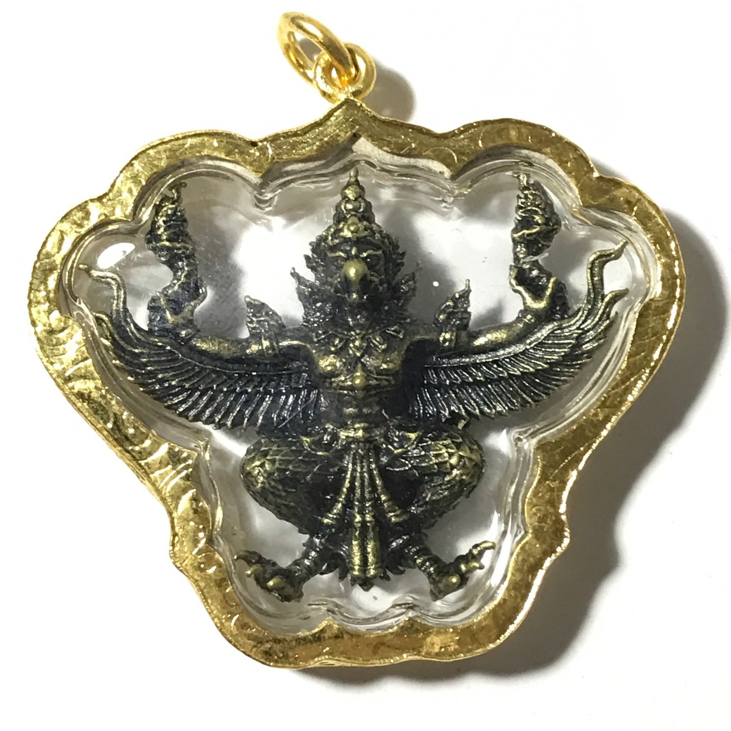 Paya Krut Yud Nak Baramee Sethee - Garuda Amulet for Status, Invincibility and Power - Wat Krutaram (Ayuttaya) 2560 BE