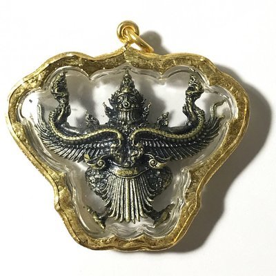 Paya Krut Yud Nak Baramee Sethee - Garuda Amulet for Status, Invincibility and Power - Wat Krutaram (Ayuttaya) 2560 BE