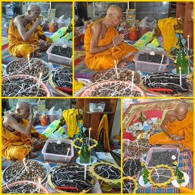 Bia Gae Bat Dtakaras 'Dtua Kroo' Anti Demons, Ghosts + Black Magic Amulet - First edition 2541 BE - Luang Phu Jantr - Wat Wang Wern