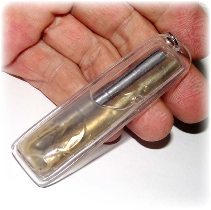 Takrut Paya Raka Maha Sanaeh Kama Sutra Passion Spell in Prai Oil - Dtamrap Khom Lao Pruan (Khmer Lao Wicha) - Luang Por Khandti - Wat Gadta Sila Pha Sak 2555 BE