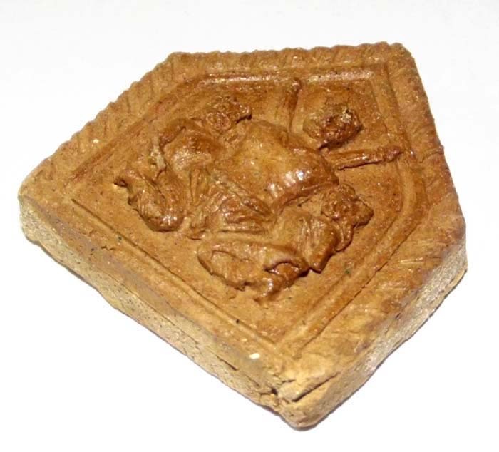 Khun Phaen Nuea Horm Yang Naree Marum Pha Aathan - Prai Deva Tree Amulet 5 Takrut, Holy Wood &amp; Bone Carving - Luang Phu Ya Kroo Noi Akkajidto - Wat Po Chai 2555 BE