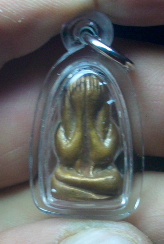 Pra Pid Ta Maha Ud  gunstopper amulet - Por Tan Khiaw - Wat Huay Ngo (Pattani)