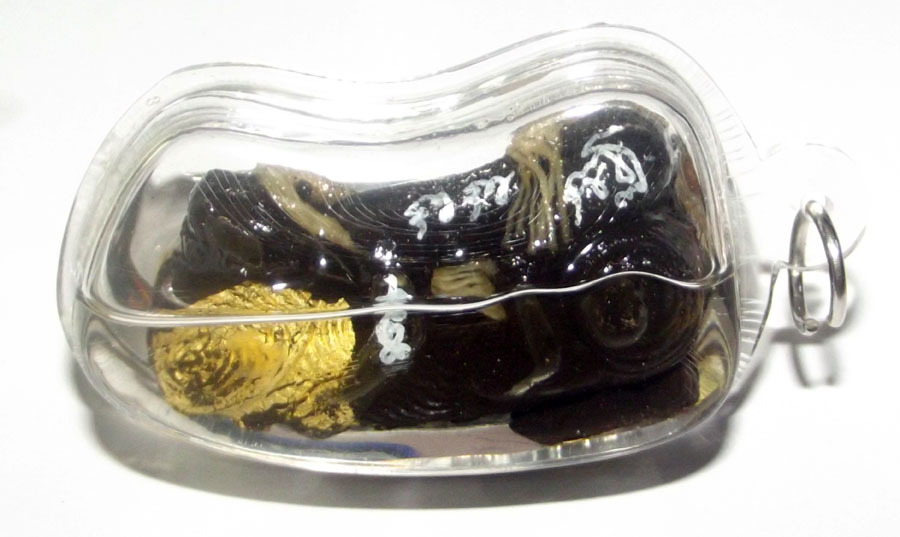 Palad Euy Bper Leuy (Paetch Payatorn) Ongk Kroo - Phallic Lingam Love Deity - Special Prai Maha Sanaeh Powders in Prai Oil + Look Namo + Na Ok Dtaek + Takrut - Luang Phu In Wat Nong Meg 2553 BE