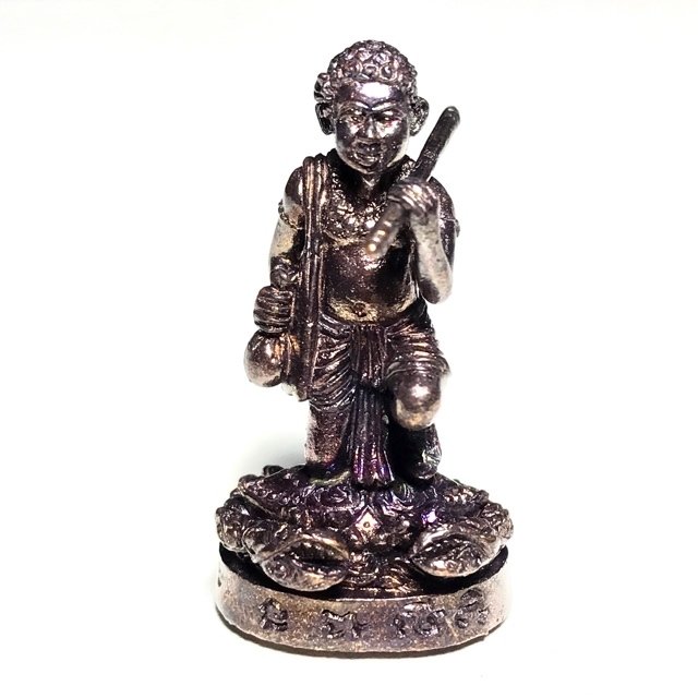 Jao Ngo Pha Maha Sanaeh Loi Ongk Statuette Nuea Samrit Ud Pong Fang Takrut Kathina Robe Ceremony Edition 2560 BE Luang Phu Nim Wat Puttamongkol