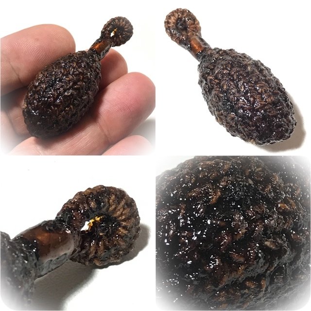 Hmak Tui Sacred Betel Areca Nut for Prosperity and Protection Luang Phu Kambu - Wat Gut Chompoo